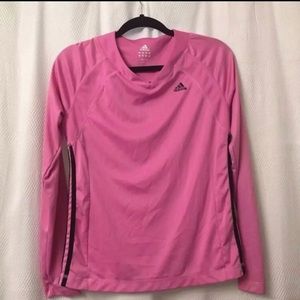Adidas long sleeve v-neck